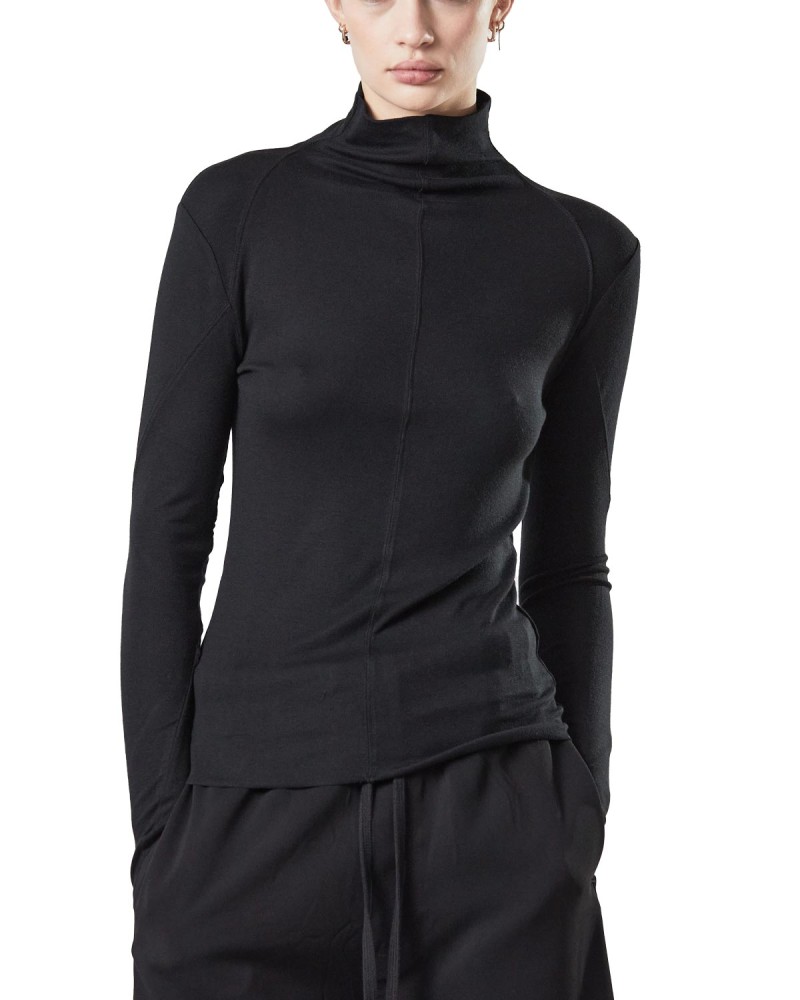 THOM KROM LONGSLEEVE W TS 532 BLACK