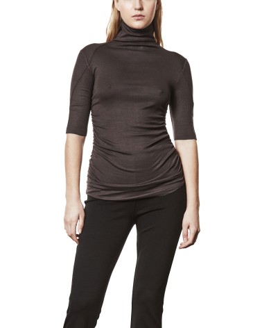 THOM KROM TEE-SHIRT W TS 603 NIGHTBROWN