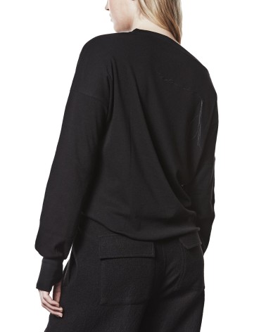 THOM KROM LONGSLEEVE W TS 592 BL