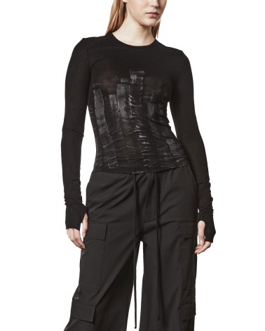 THOM KROM LONGSLEEVE W TS 595 BL