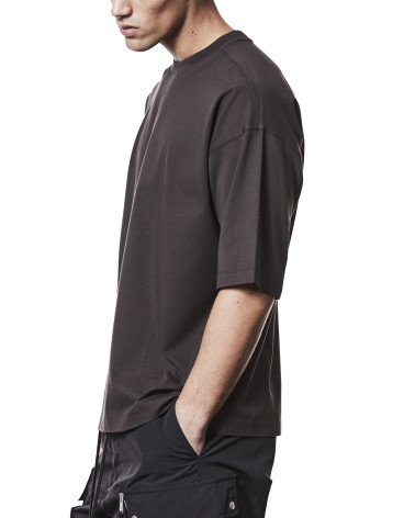 THOM KROM T-SHIRT M TS 882 NIGHTBROWN