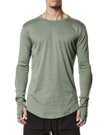 THOM KROM LONGSLEEVE M TS 900 DAY GREEN