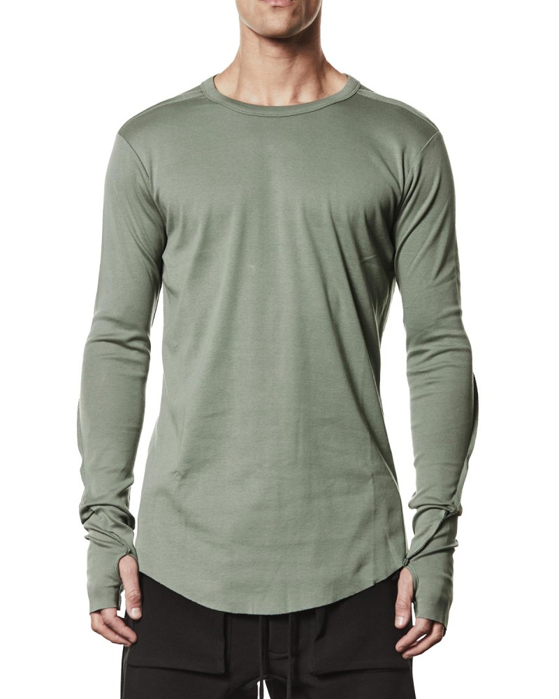 THOM KROM LONGSLEEVE M TS 900 DAY GREEN