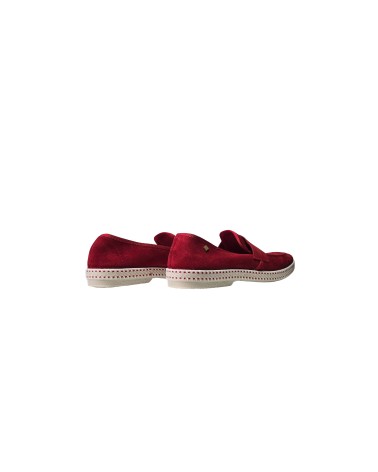 RIVIERAS SLIP-ON MOCASSIN ROUGE 1623