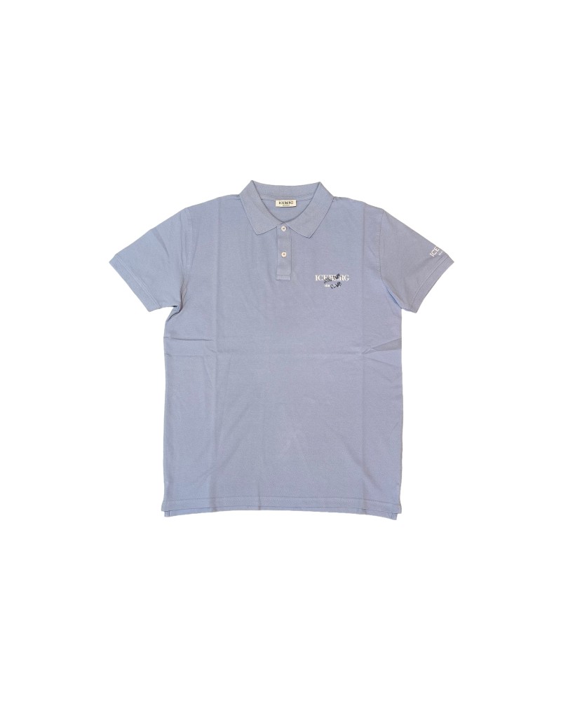 ICEBERG POLOSHIRT ICE26MPL01 SKYBLUE