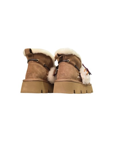 NAN-KU STIEFELETTE GFH-01 CAMEL