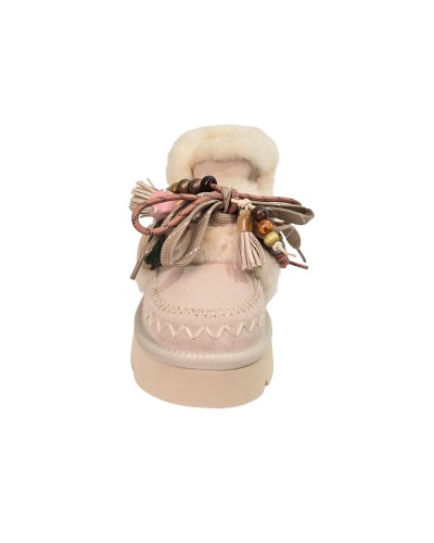 NAN-KU STIEFELETTE GFH-01BEIGE