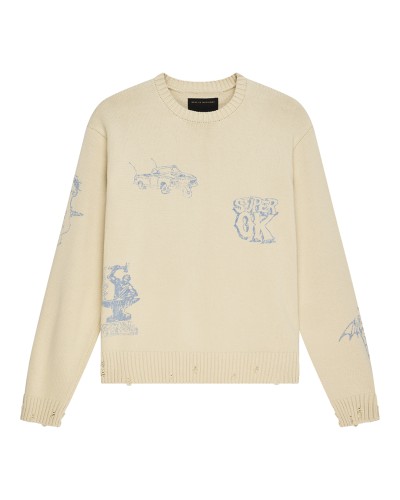 DEUS STRICKPULLI D263WKT824