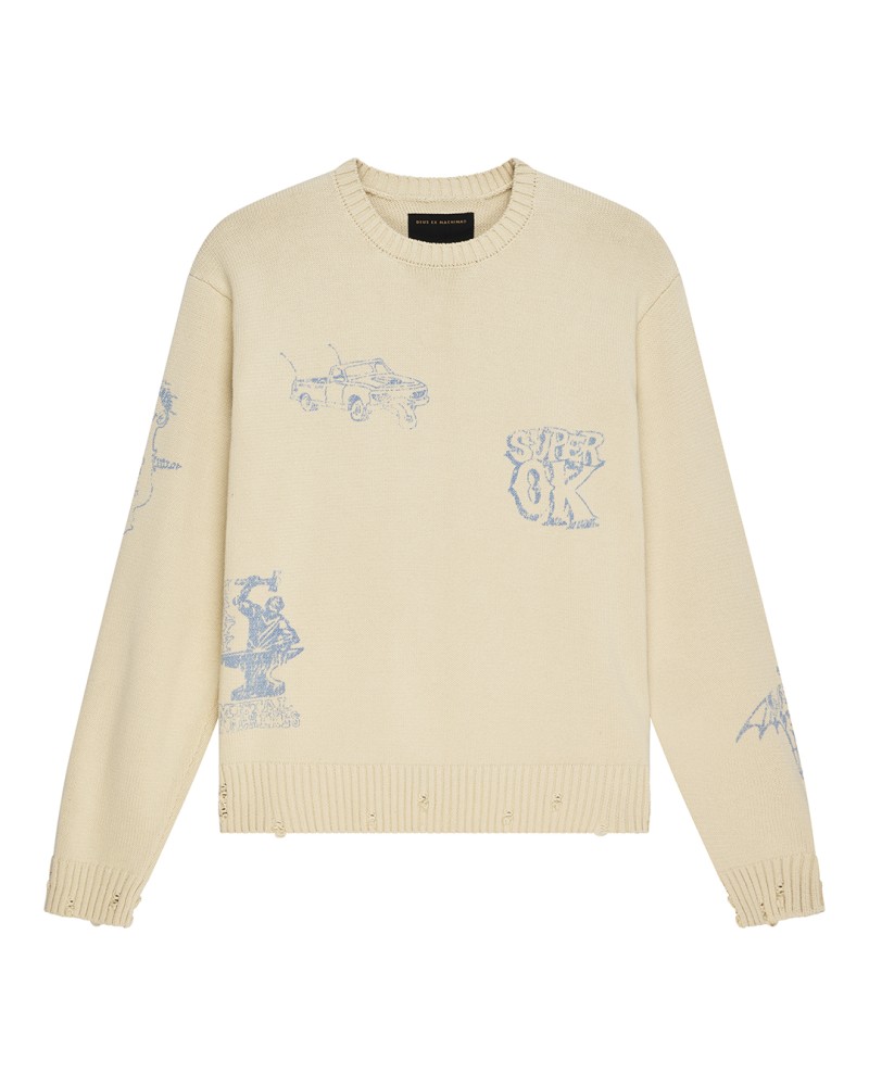 DEUS STRICKPULLI D263WKT824