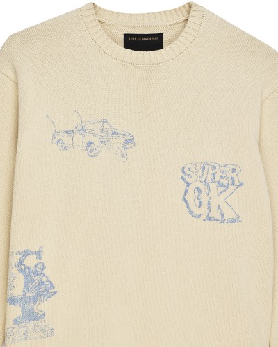 DEUS STRICKPULLI D263WKT824