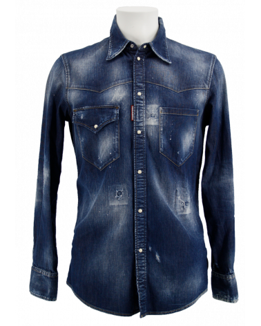 DSQUARED JEANS HEMD S74DM0506 SS21-FAE