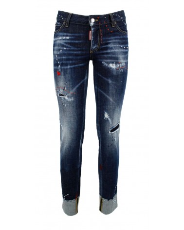 DSQUARED2 MEDIUM WAIST SKINNY JEAN S75LB0628