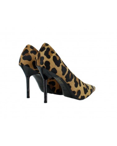GIAMPAOLO VIOZZI LEOPARD PUMPS FE492 FW18-BI