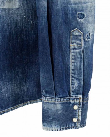 DSQUARED JEANS HEMD S74DM0506 SS21-FAE