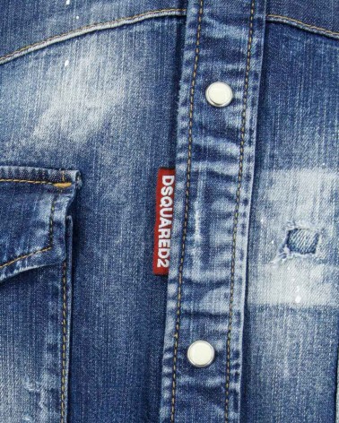 DSQUARED JEANS HEMD S74DM0506 SS21-FAE
