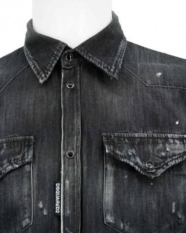 DSQUARED2 HEMD S71DM0620 900
