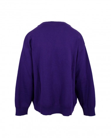 Y-3 CARDIGAN IA3111 PURPLE