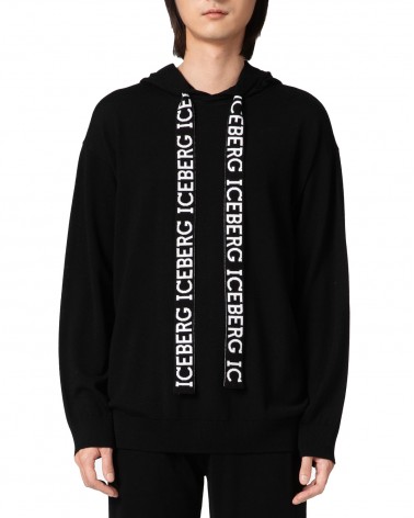 ICEBERG STRICKHOODIE A011 9000